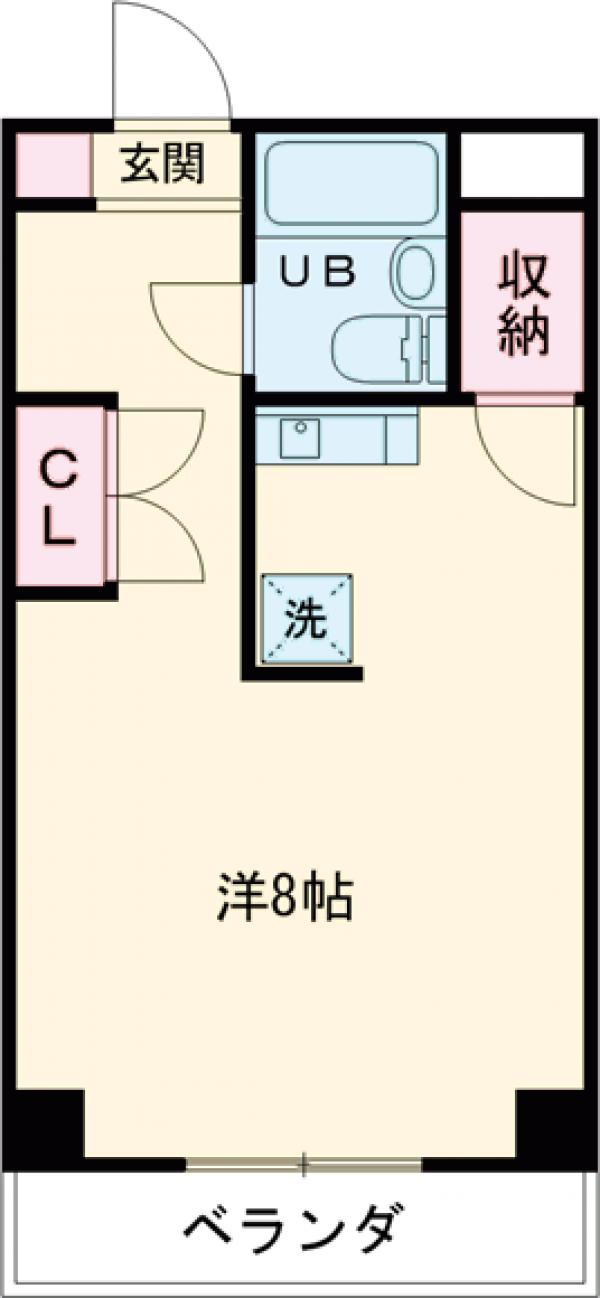 第26長栄センチュリーハイツの間取り