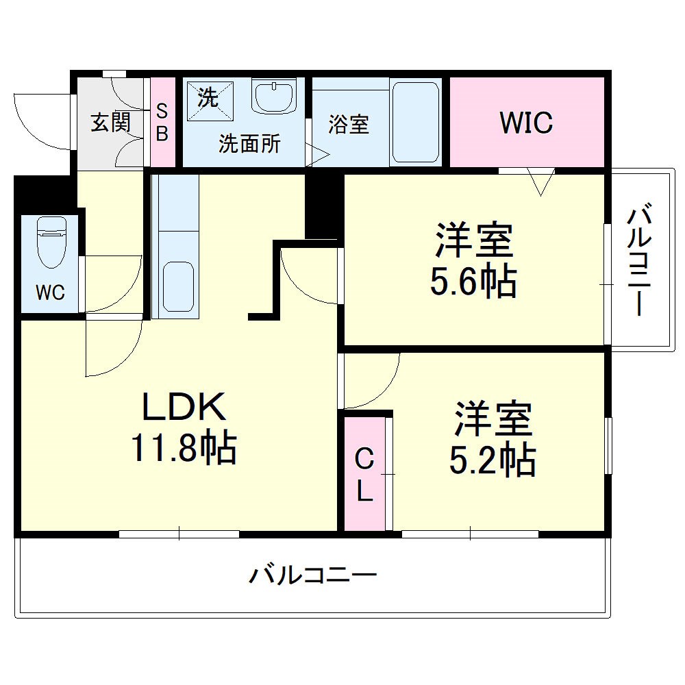 ビアン・カリテの間取り
