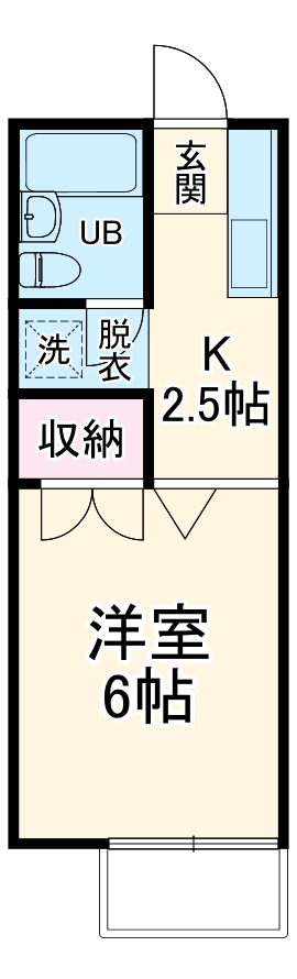 シャンブルレポの間取り