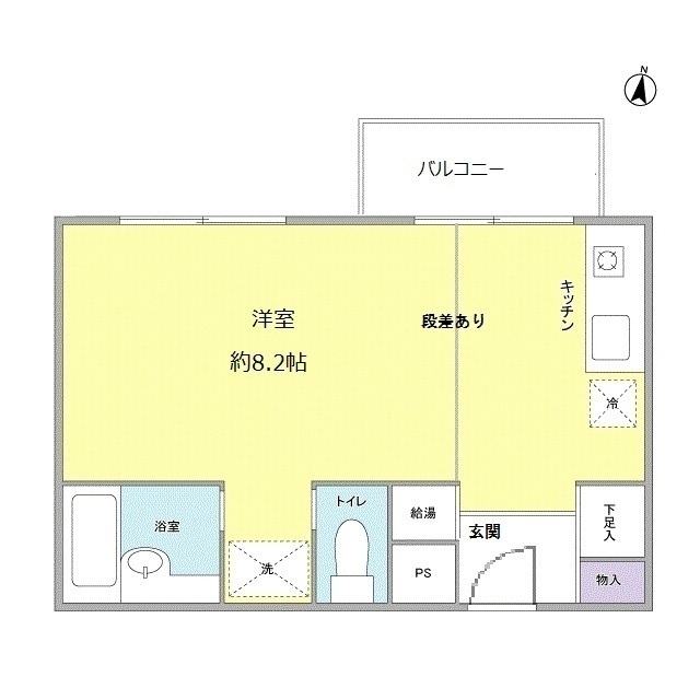 セントラルハイツ津雲台の間取り