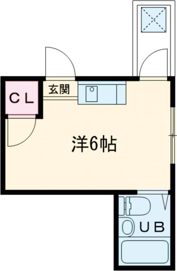 フラッツ太秦の間取り