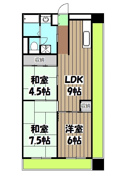 山崎ビルの間取り