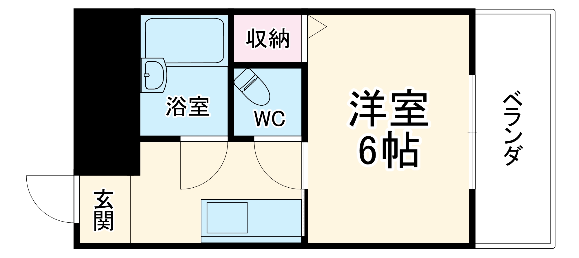 エスポワール西京極の間取り