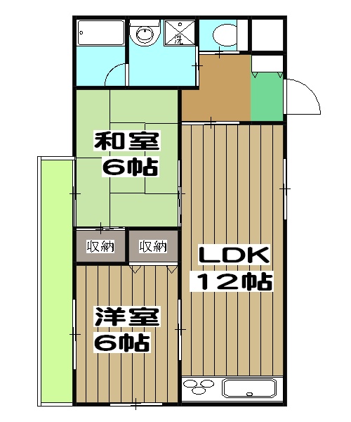 リジョイス桂の間取り