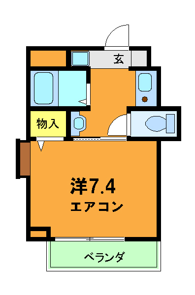 KDXレジデンス西院の間取り
