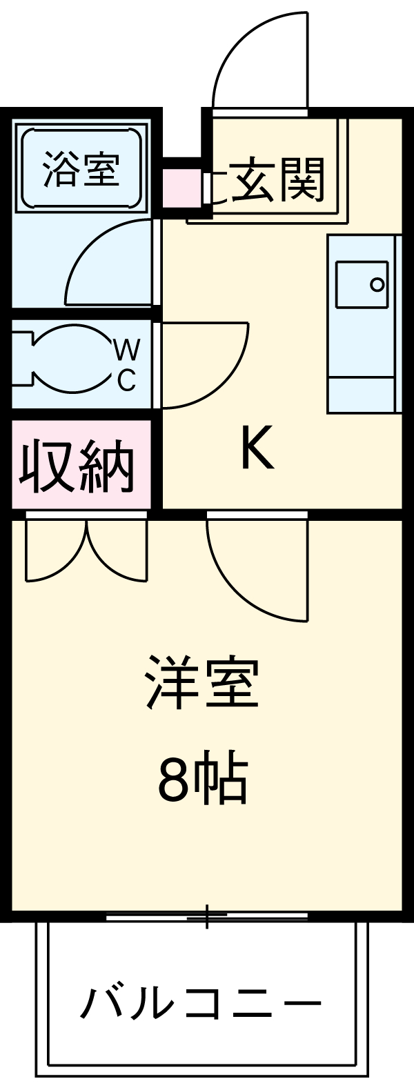パークウッドKⅡの間取り