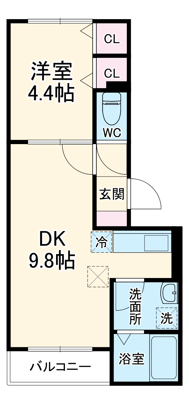 ヴェルデの間取り