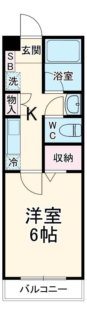 アンクレージュの間取り
