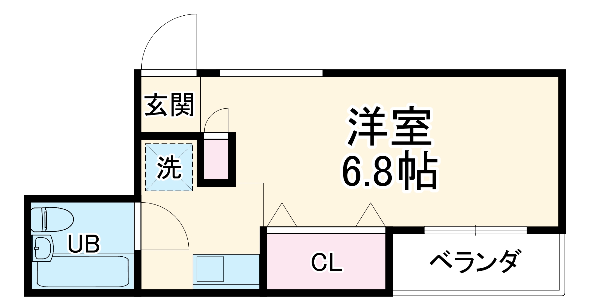 ヴィラサンシルク西大路の間取り