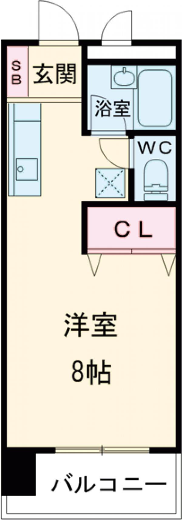 ジオコート桂の間取り