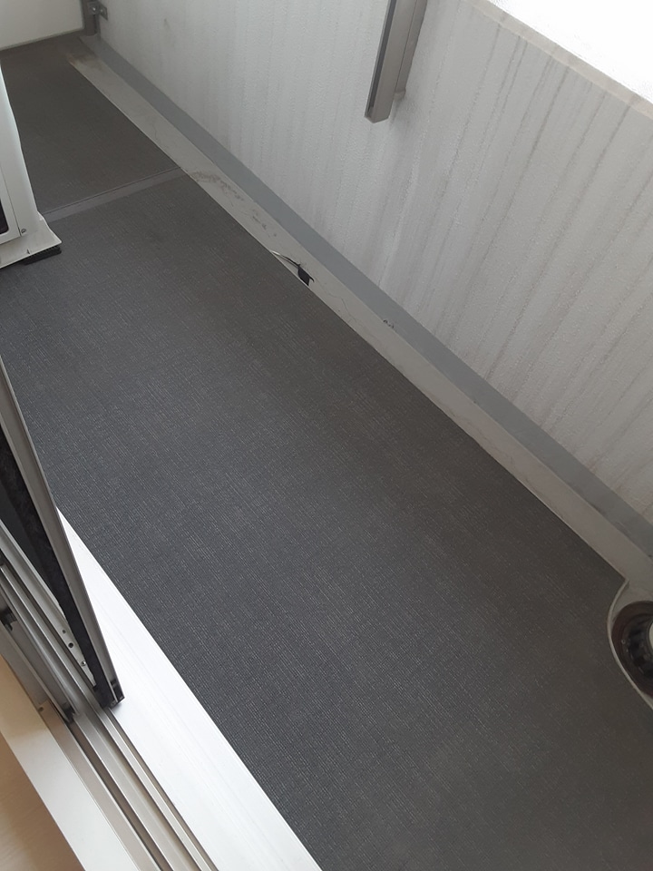 12/25 バルコニー