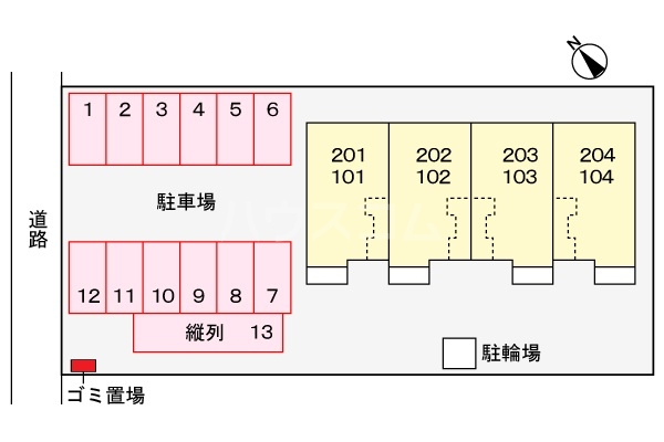 14/16 駐車場