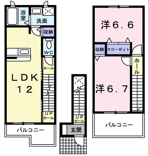 ネオ ブルックの間取り