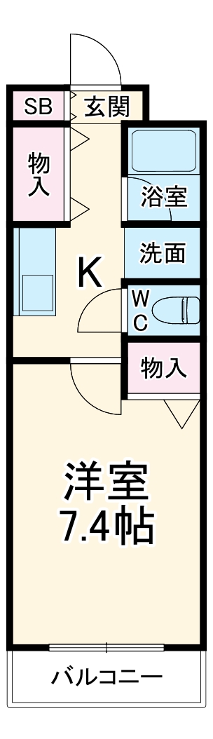 AKATSUKIⅡの間取り