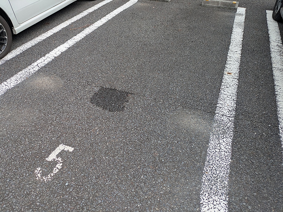 4/7 駐車場