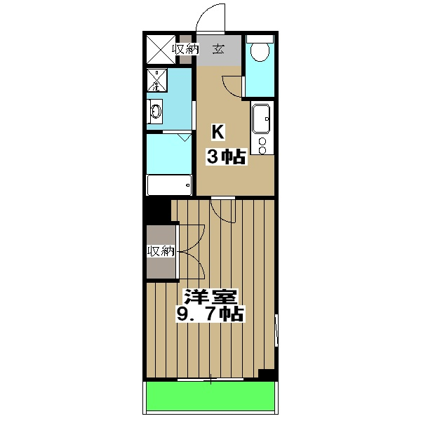 F’s アベニューの間取り