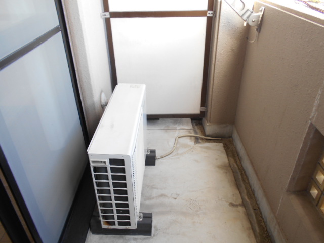 12/28 バルコニー