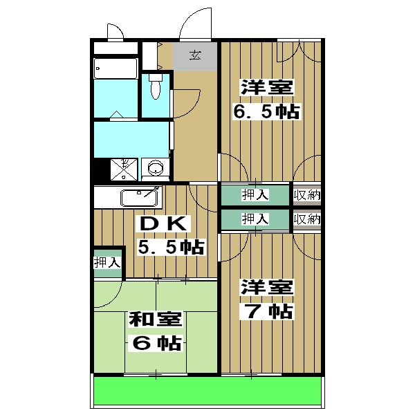 20HOUSEの間取り
