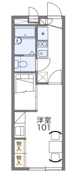 レオパレスソレイユの間取り