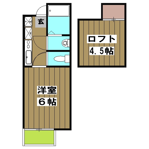 ロフティ山ノ内の間取り
