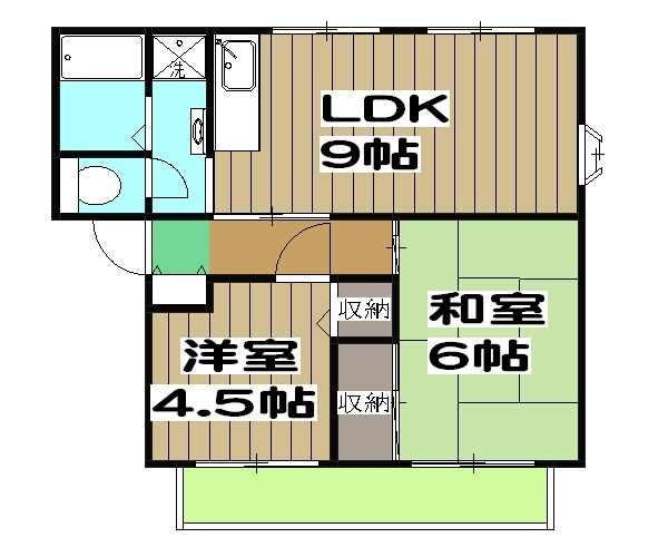 サンライフ人見の間取り