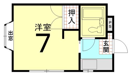 メゾングランドールの間取り