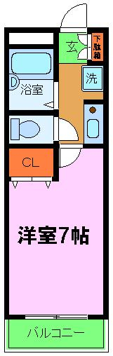 ヴィルヌーブの間取り