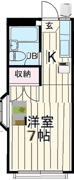 ハイツサンパークの間取り