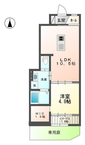 リバーサイドカネヤマの間取り