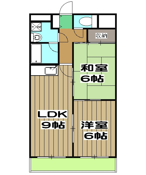 ロアールハイツの間取り