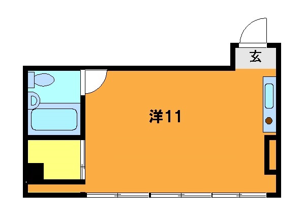 丸富マンションの間取り