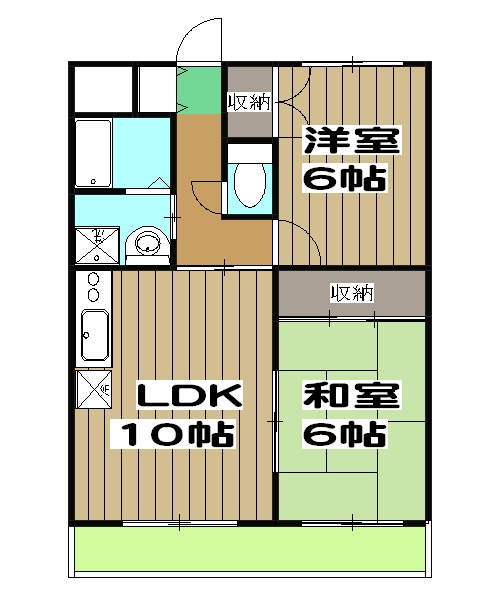 ヴァンヴェール小泉Ⅱの間取り
