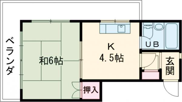 モーニングハイツの間取り