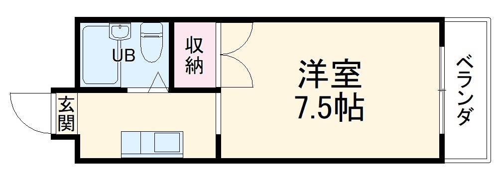 OKマンションの間取り