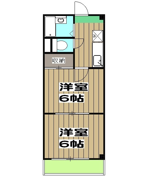 ベルメゾンアルヴェの間取り