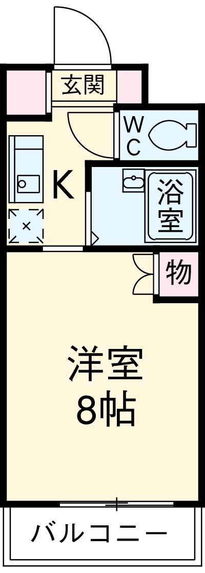 VIVACITYの間取り