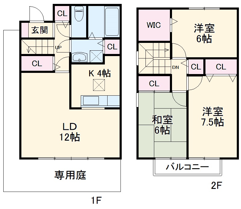 エターナルウッドの間取り