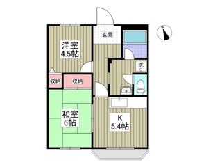 グリーンヴィラの間取り