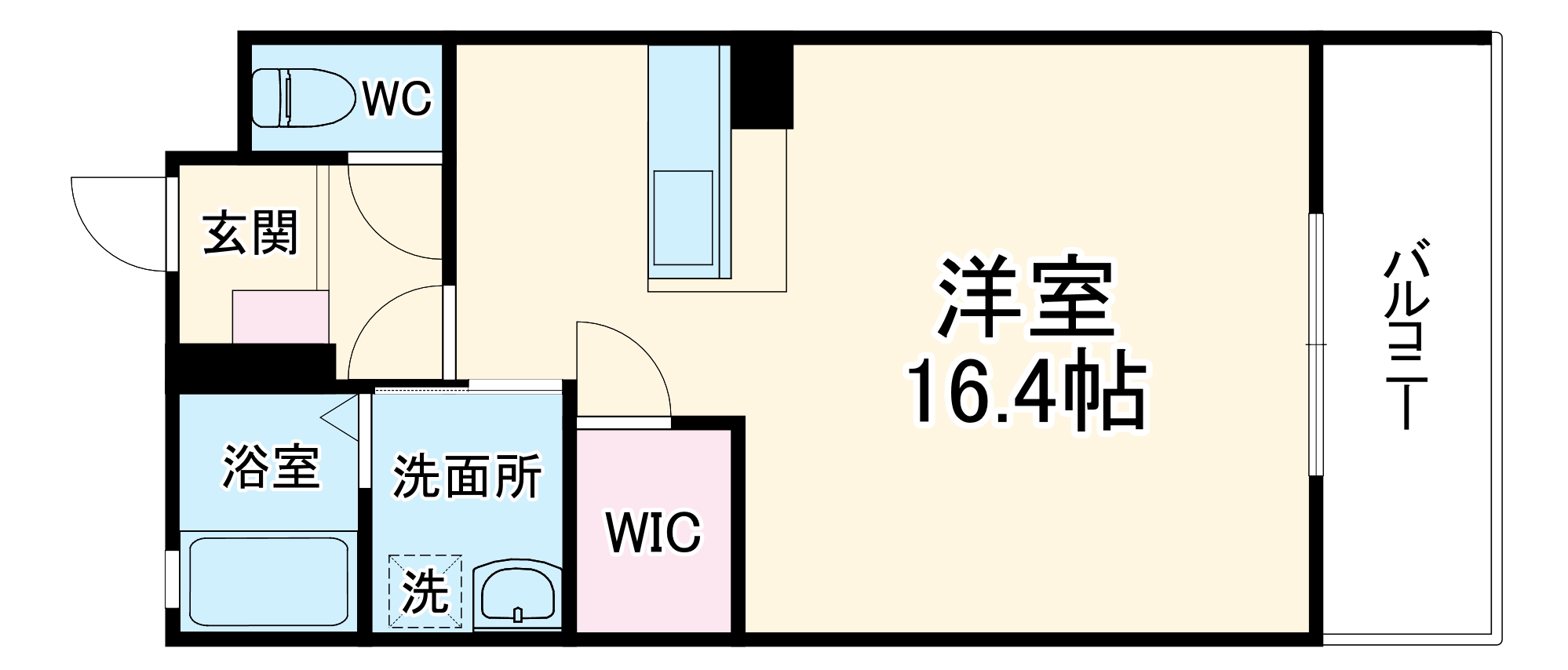サンライズ布橋の間取り