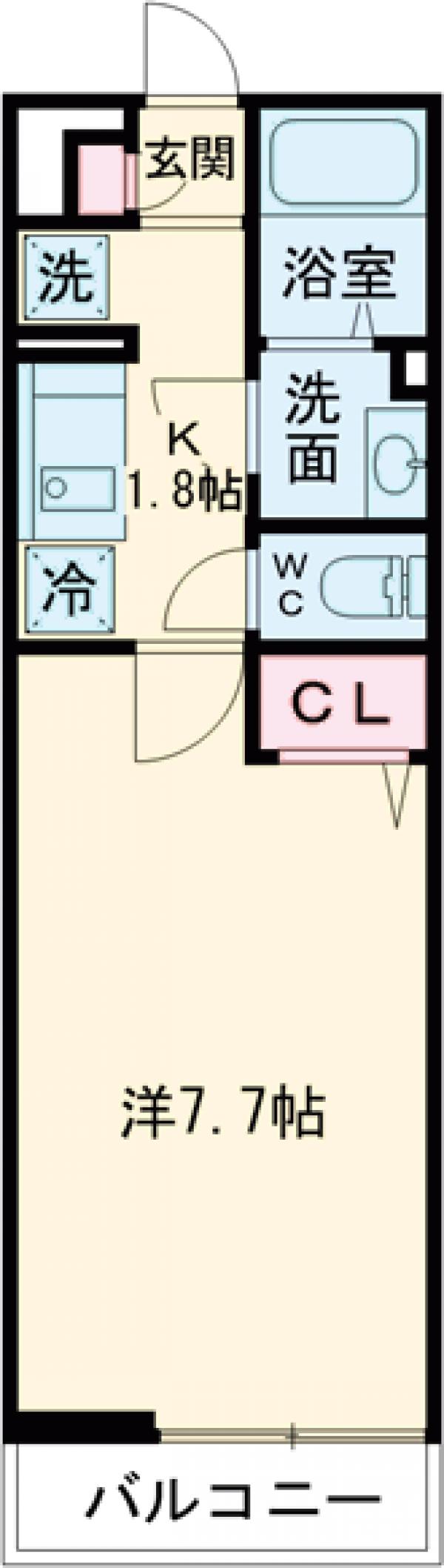 リブリ・LUCE町田の間取り