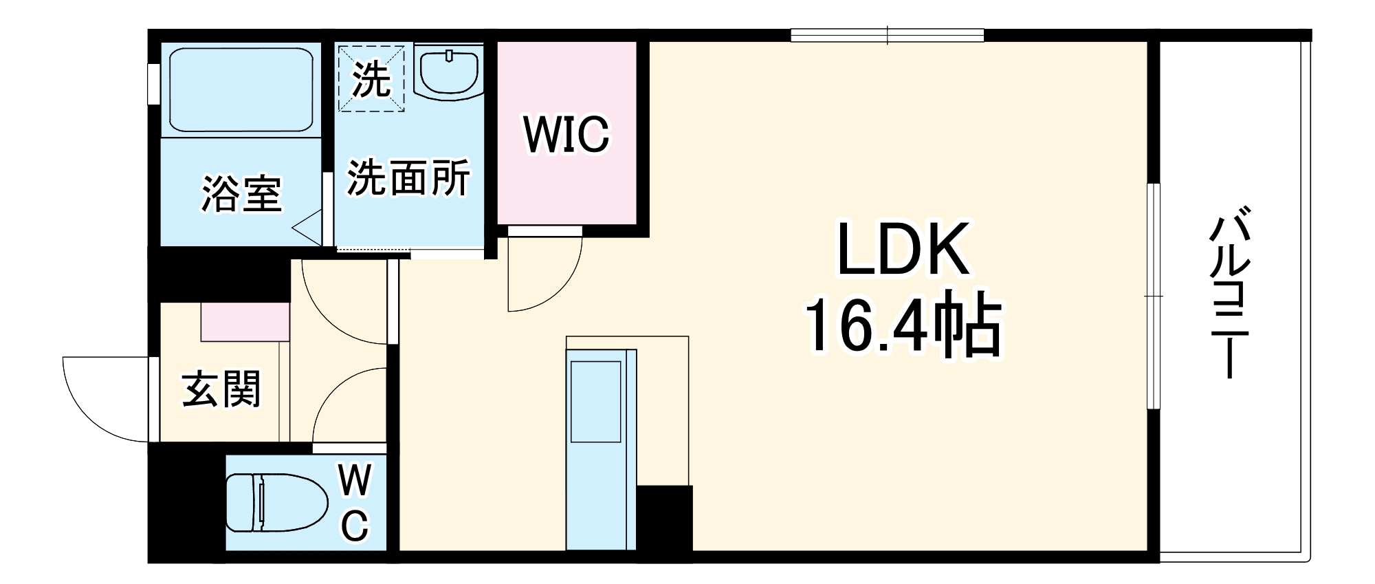 サンライズ布橋の間取り