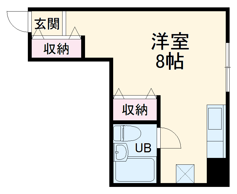 ドゥ・ブランシュの間取り