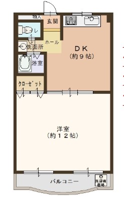 桂川テラスの間取り