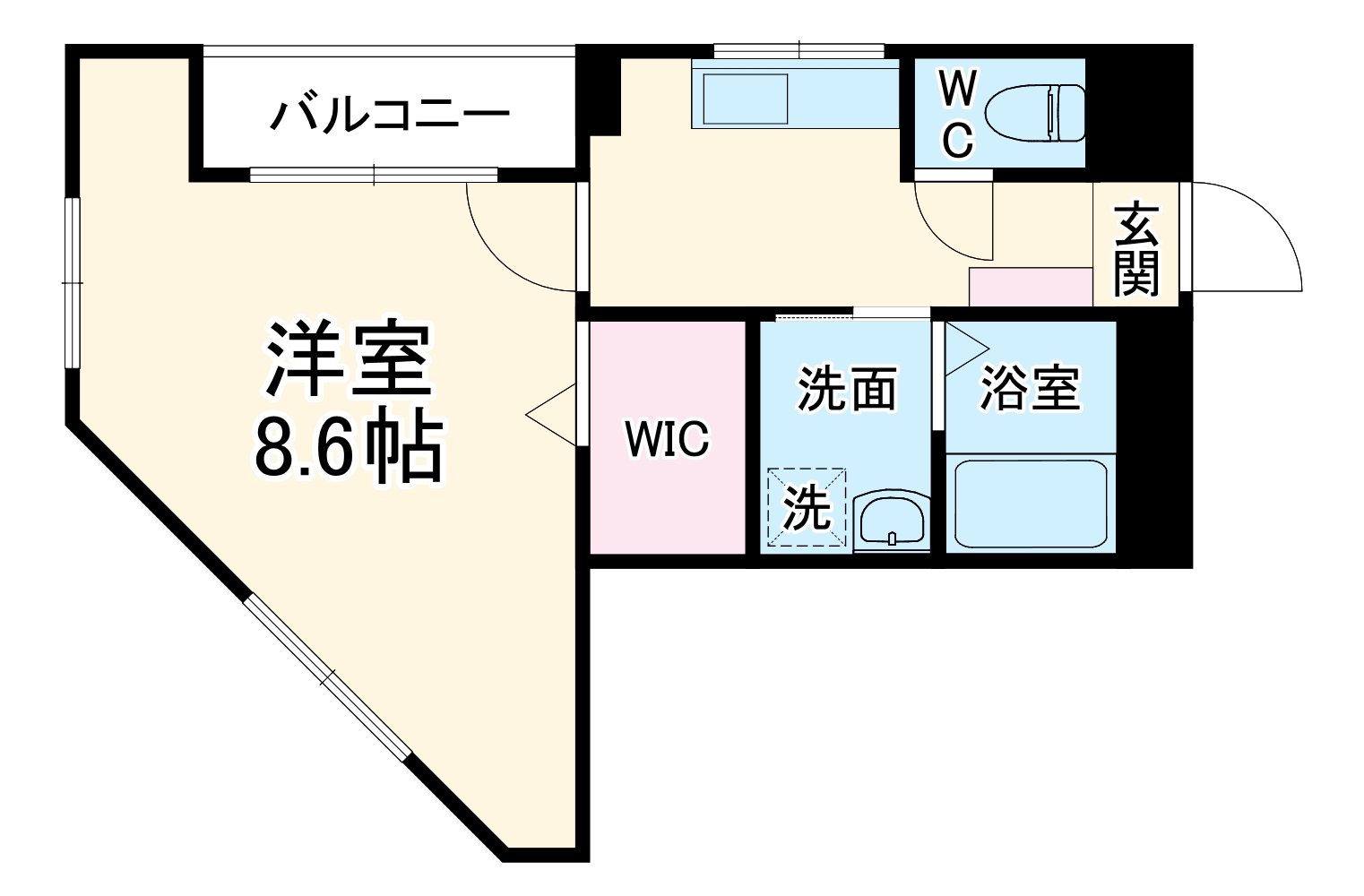 プチ・かわそうの間取り
