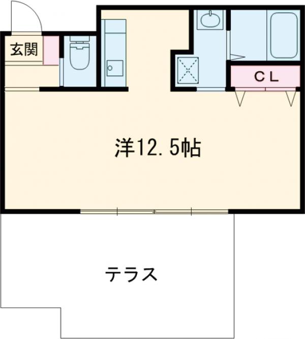 リラクセ大枝の間取り