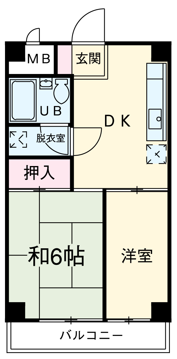 伊藤ビルの間取り