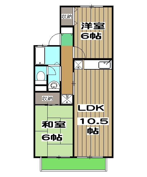 ソシエール・ユーの間取り