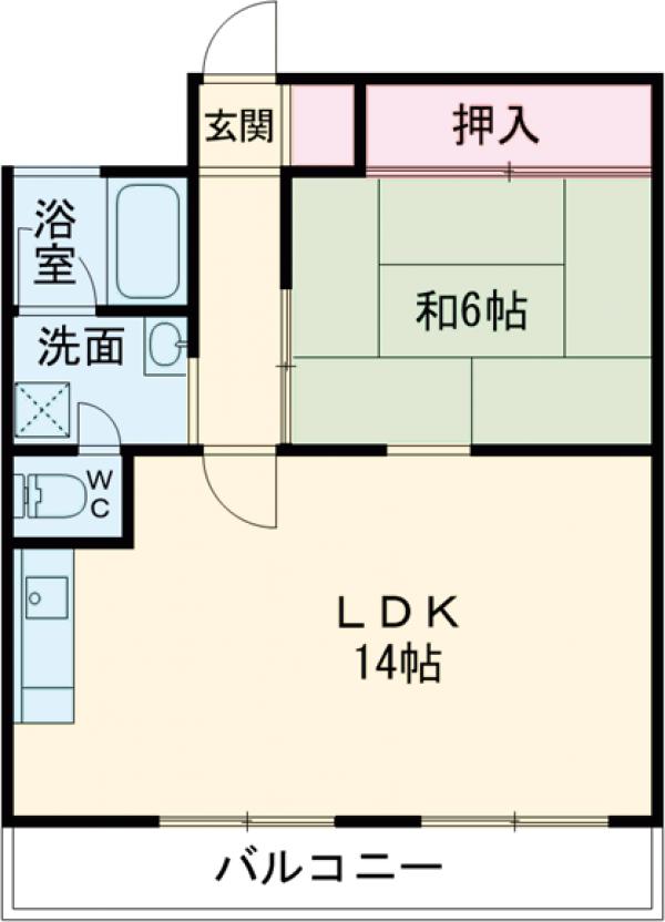 ロイヤルコーポの間取り