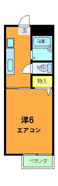 セリジエール嵐山の間取り