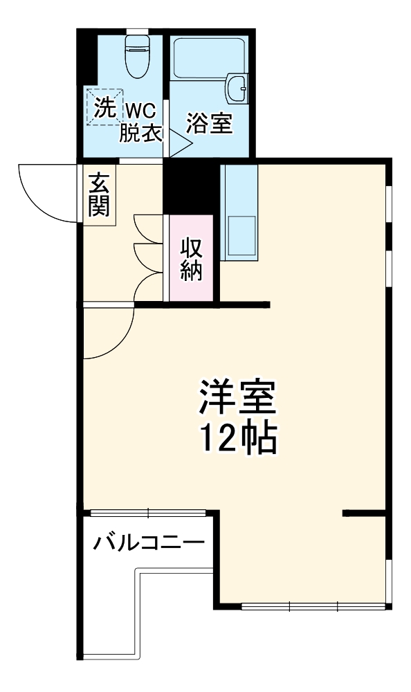 エリーフラッツ西ノ京の間取り
